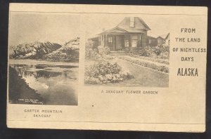 SKAGUAY SKAGWAY ALASKA CARTER MOUNTAIN RESIDENCE VINTAGE POSTCARD 1908