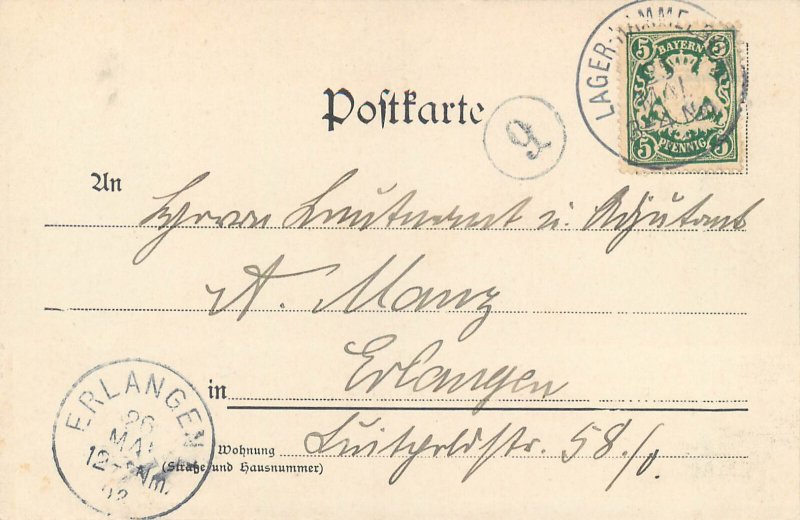 Germany Lager Hammelburg 1902