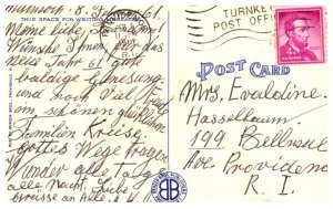 Rhode Island  LARGE LETTER Providence