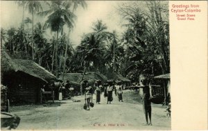 PC CPA SRI LANKA, CEYLON, COLOMBO, GRAND PASS, Vintage Postcard (b12846)