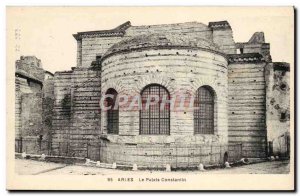 Old Postcard Arles Constantine Palace