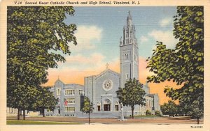 Sacred Heart Catholic Church and High School in Vineland, New Jersey