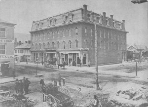 J81/ Springfield Ohio Postcard c1966 Black's Opera House from 1869 Fire  6