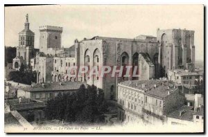 Old Postcard Avignon The Popes' Palace