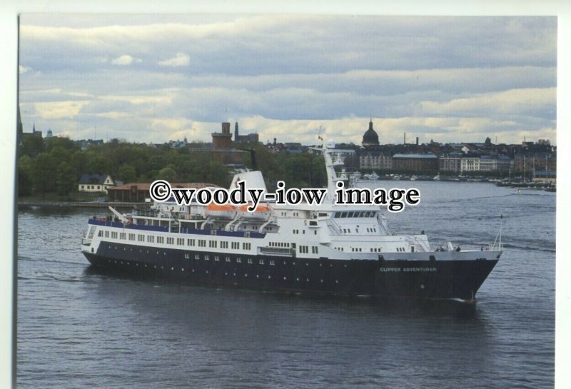 LN0232 - Clipper Cruise Line Liner - Clipper Adventurer , built 1975 - postcard