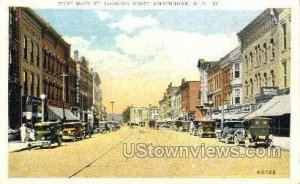 East Main Street - Amsterdam, New York NY  