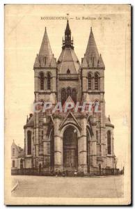 Old Postcard Bonsecours Basilica Face
