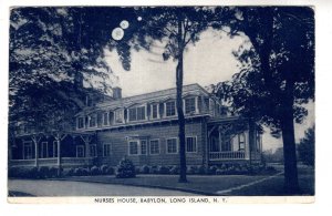 Nurses House, Babylon, Long Island, New York, Used 1944 Postage Due Stamp