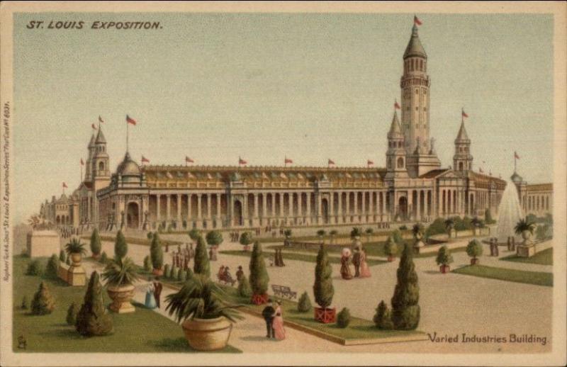 1904 St. Louis Louisiana Purchase Expo VARIED INDUSTRIES Postcard TUCK