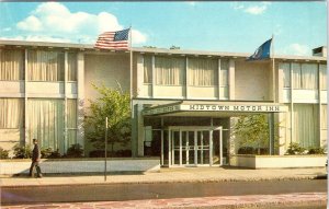 Boston, MA Massachusetts  MIDTOWN MOTOR INN  Hotel Advertising ca1950's Postcard