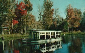 Vintage Postcard Home of World Famous Glass Bottom Boat Silver Springs Florida