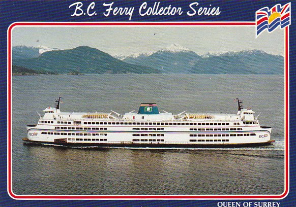 Canada Ferry Queen Of Surrey British Columbia Ferries