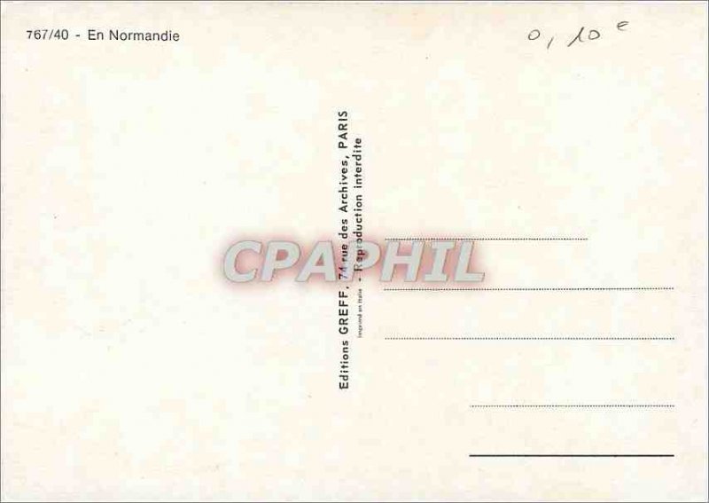 Modern Postcard The Cliffs at Etretat