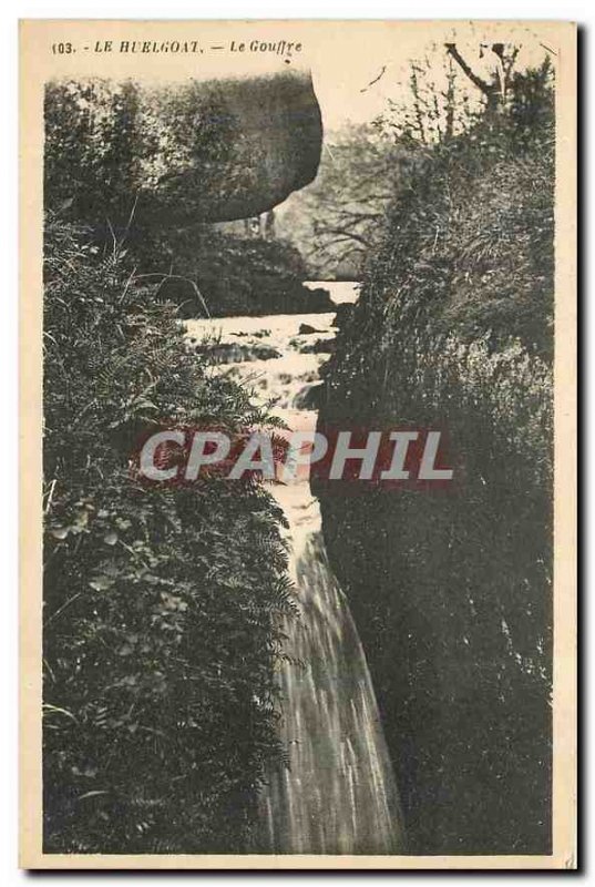 Old Postcard The Huelgoat Chasm