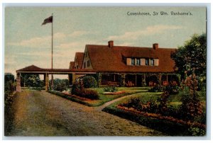 Covenhoven New Brunswick Canada Postcard Sir Wm. Vanhorne's c1910 Unposted