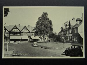 Surrey WEYBRIDGE The Quadrant showing DEANS STORE - Old Postcard by T.V.A.P.