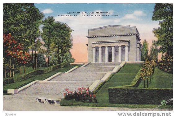 Abraham Lincoln Memorial, Hodgenville, Kentucky, 30-40s