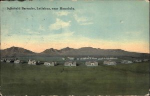 Honolulu Hawaii HI Schofield Barracks Leileuhua c1910 Vintage Postcard