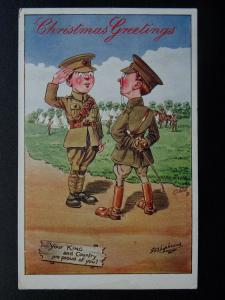 Jolly Defenders All YOUR KING AND COUNTRY c1915 Postcard by Raphael Tuck 8777