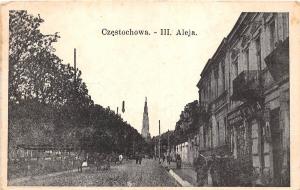 BG32633 czestochowa III aleja Tschenstochau poland