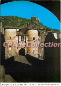 Postcard Modern Railway Bridge Levis Provence Entrevaux