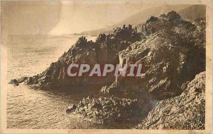 Old Post Card The Rocks Trayas Corniche d'Or