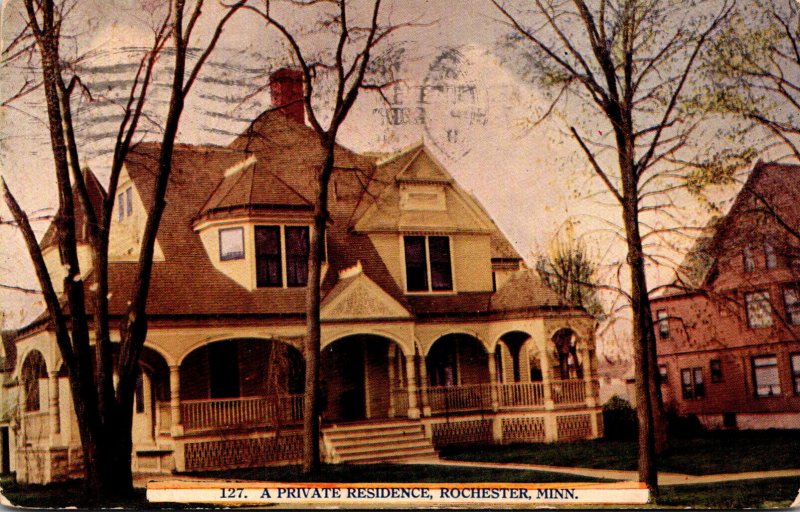 Minnesota Rochester A Private Residence 1911