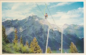 Canada Banff Chair Lift on Mt Norquay Alberta