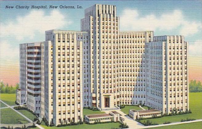 Louisiana New Orleans New Charity Hospital