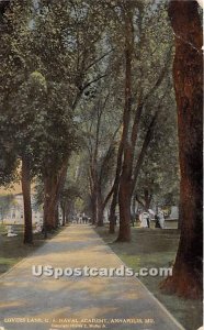 Lover's Lane, US Naval Academy in Annapolis, Maryland