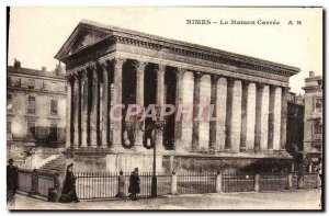 Old Postcard Nimes La Maison Carree