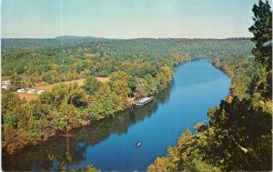 Postcard MO Point Lookout - Lake Taneycomo from campus College of the Ozarks