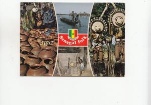 BF28281 senegal folk types bassaria marche de kaolack  front/back image