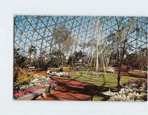 Postcard View of Mothers Day Show, Horticultural Conservatory, Mitchell Park, WI