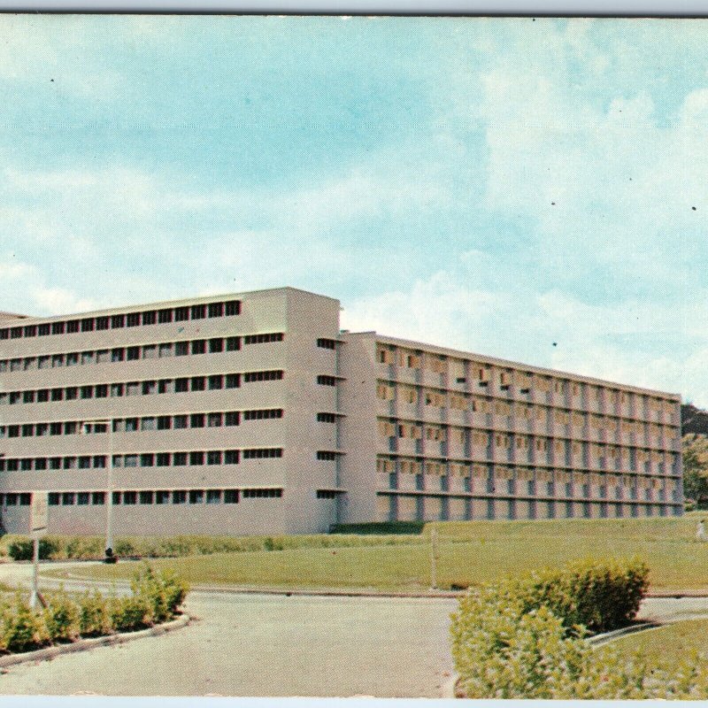 c1950s Singapore City General Hospital Nurses Home Chrome Photo Postcard PC A235