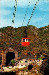 New Hampshire, Franconia Notch - Cannon Mountain Aerial Tramway - [NH-307]