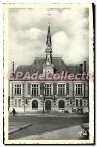 Postcard Chauny Aisne Old City Hotel