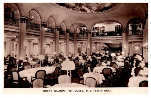 S.S. Leviathan , Dining Saloon , 1st Class