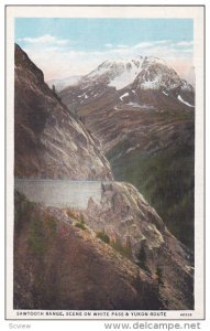 YUKON, Canada, 1900-1910´s; Sawtooth Range, Scene On White Pass & Yukon Route