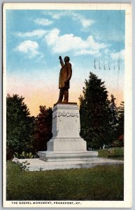 Frankfort Kentucky 1939 Postcard The Gobel Monument