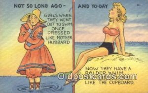 Comic Comical 1948 postal used 1948 close to perfect corners