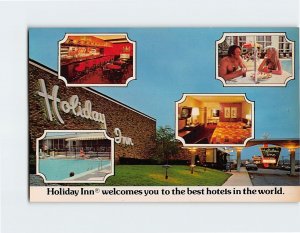 Postcard Holiday Inn South Ville Virginia USA