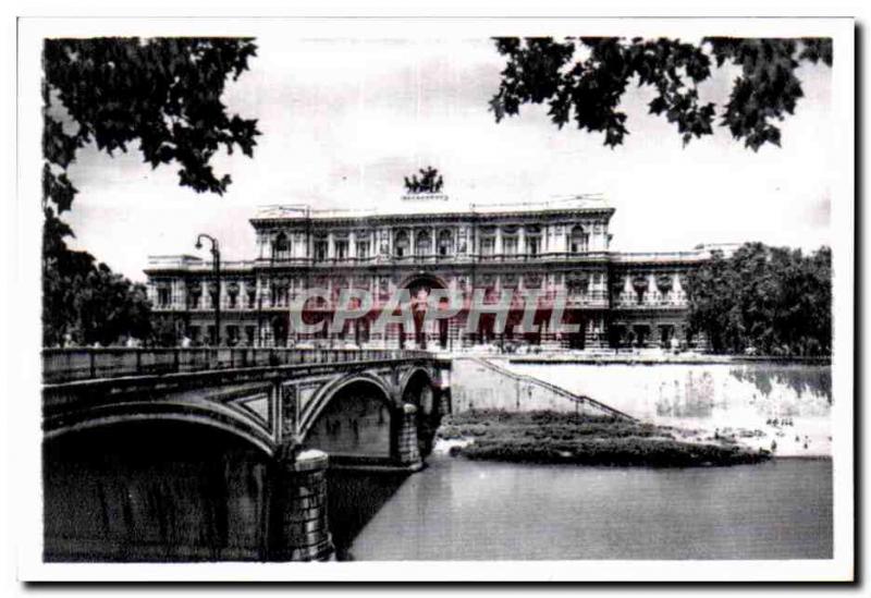 Old Postcard di Roma padazzo giustizia pataee Palaise of justice justice just...