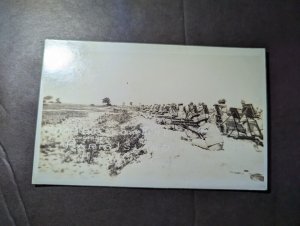 Mint USA Military RPPC Postcard 300 Yds Slowfire Paris Island SC