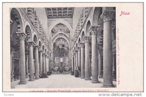 Cattedrale - Navata Principale, Pisa (Tuscany), Italy, 1900-1910s