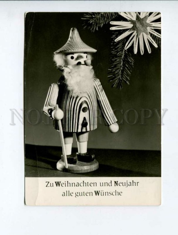 3022224 EAST GERMANY GDR Smoking GNOME old RPPC