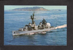 USS Richard B Anderson DD-786 US Navy Naval Ship Military Postcard