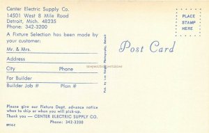 MI, Detroit, Michigan, Center Electric Supply Company, Dexter Press 8914-C