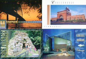 TENNESSEE: Lot of (4) Modern Picture Postcards -  Continental Size (4X6)