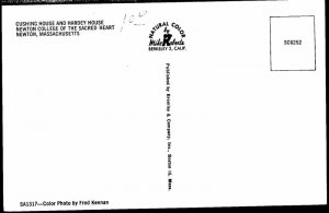 Postcard SCHOOL SCENE Newton Massachusetts MA AM4524